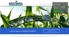 Desktop Screenshot of gestinsa-sa.com