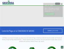 Tablet Screenshot of gestinsa-sa.com
